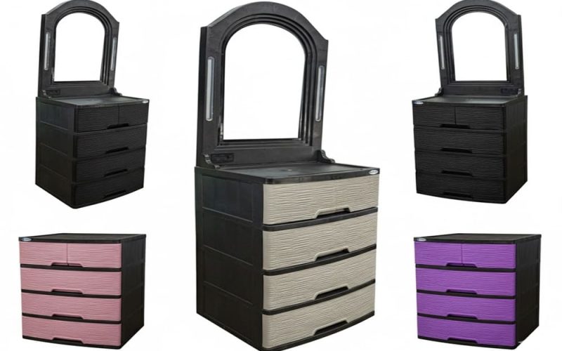 Conoce el Tocador Glamour, la solución definitiva para mantener todo en orden